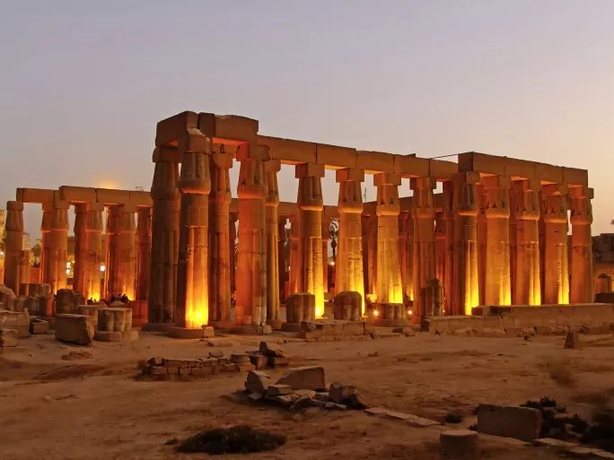 The ancient city of Thebes