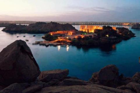 Sound and Light Show at Philae Temple